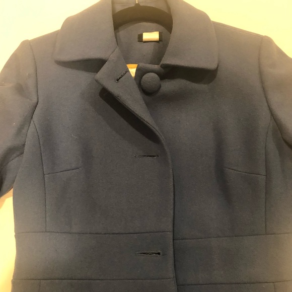 Jcrew lady day 100% wool coat - Picture 3 of 3